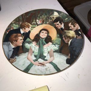 Vintage Numbered Gone with the Wind Scarlett and her suitors. 50th Anniversary